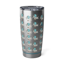 Load image into Gallery viewer, Where's Astro Silver 20oz Travel Tumbler
